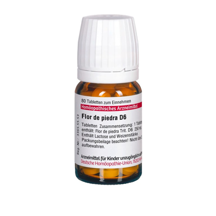 Flor de Piedra D6 DHU Tabletten, 80 pcs. Tablets