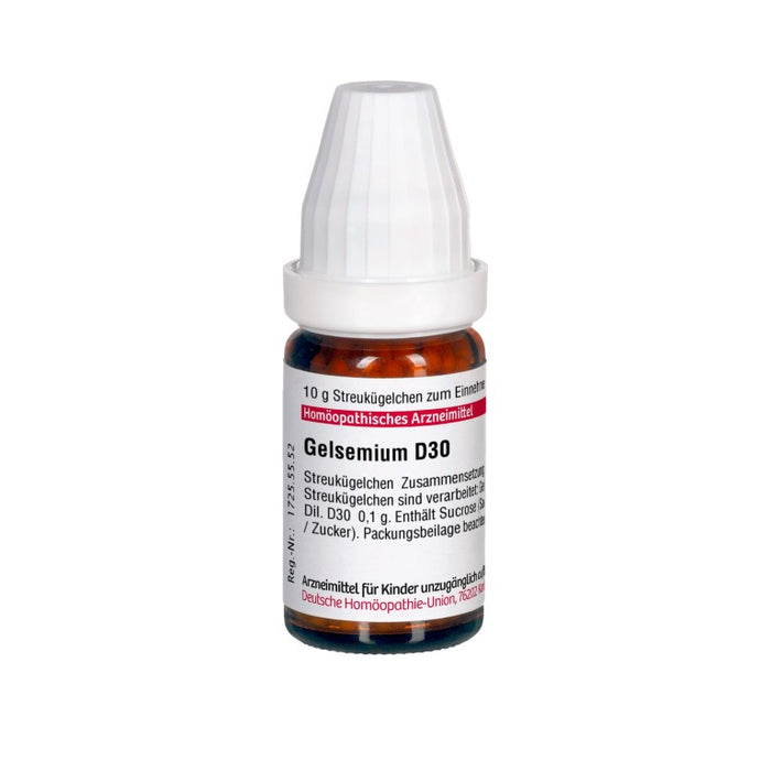 DHU Gelsemium D30 Streukügelchen, 10 g Globules