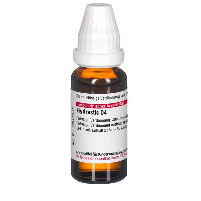 DHU Hydrastis D4 Dilution, 20 ml Solution