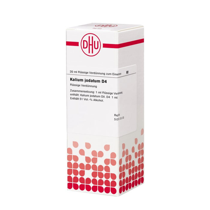 DHU Kalium jodatum D4 Dilution, 20 ml Solution