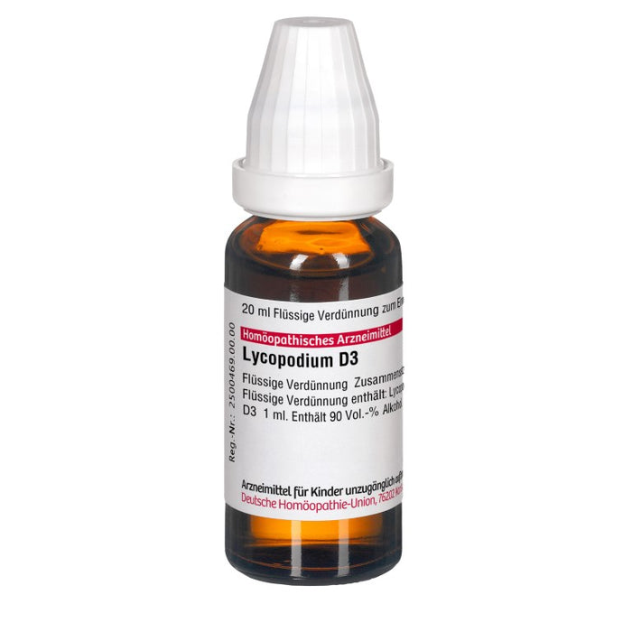 DHU Lycopodium D3 Dilution, 20 ml Solution