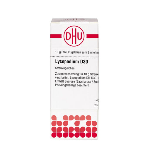 DHU Lycopodium D30 Streukügelchen, 10 g Globuli