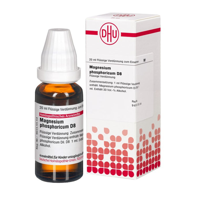 DHU Magnesium phosphoricum D8 Dilution, 20 ml Solution