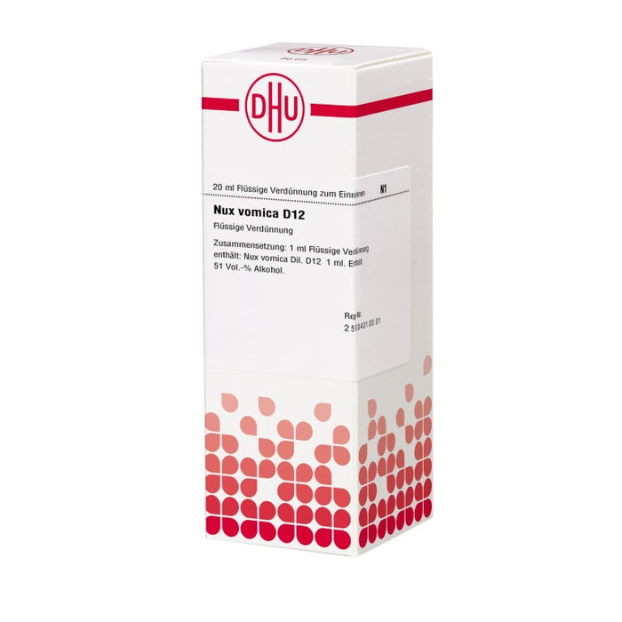 DHU Nux vomica D12 Dilution, 20 ml Solution