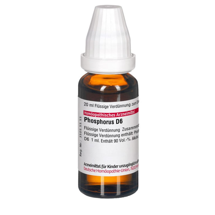 DHU Phosphorus D6 Dilution, 20 ml Solution