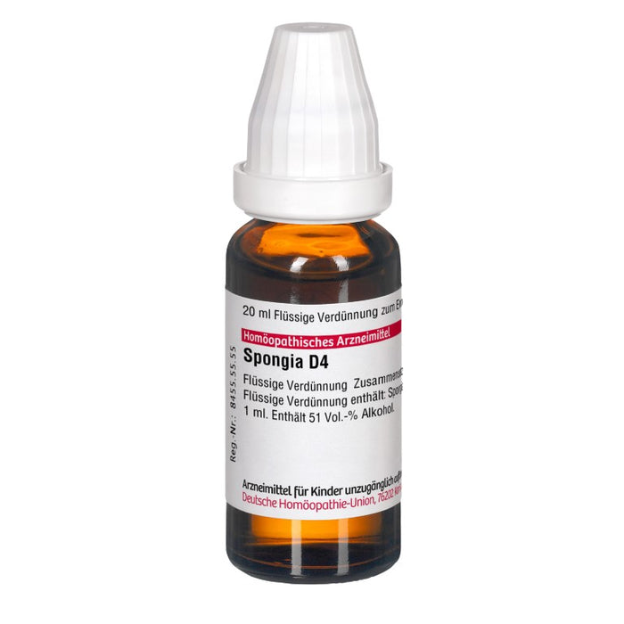 DHU Spongia D4 Dilution, 20 ml Solution