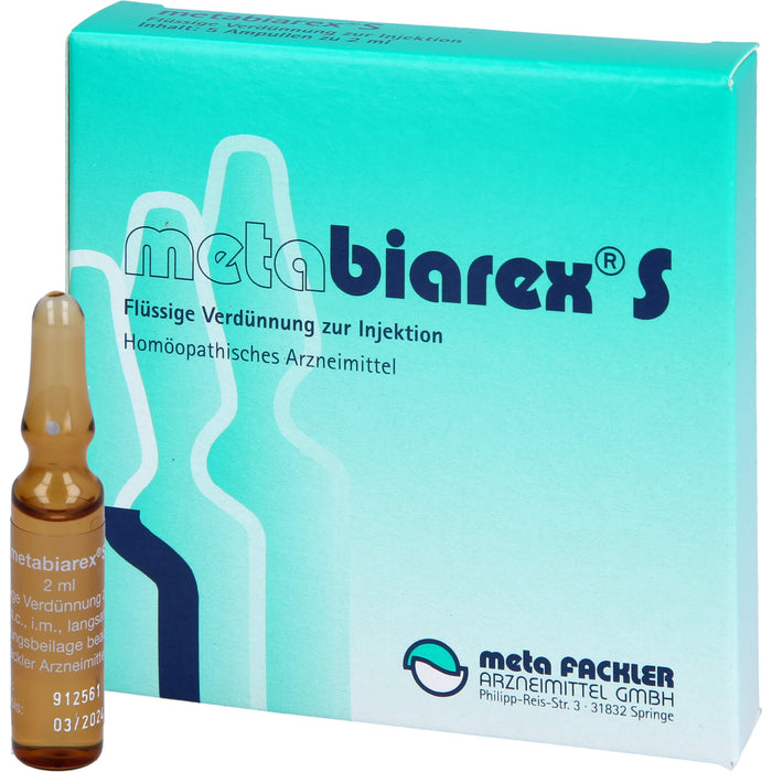 metabiarex S Ampullen, 5 pc Ampoules