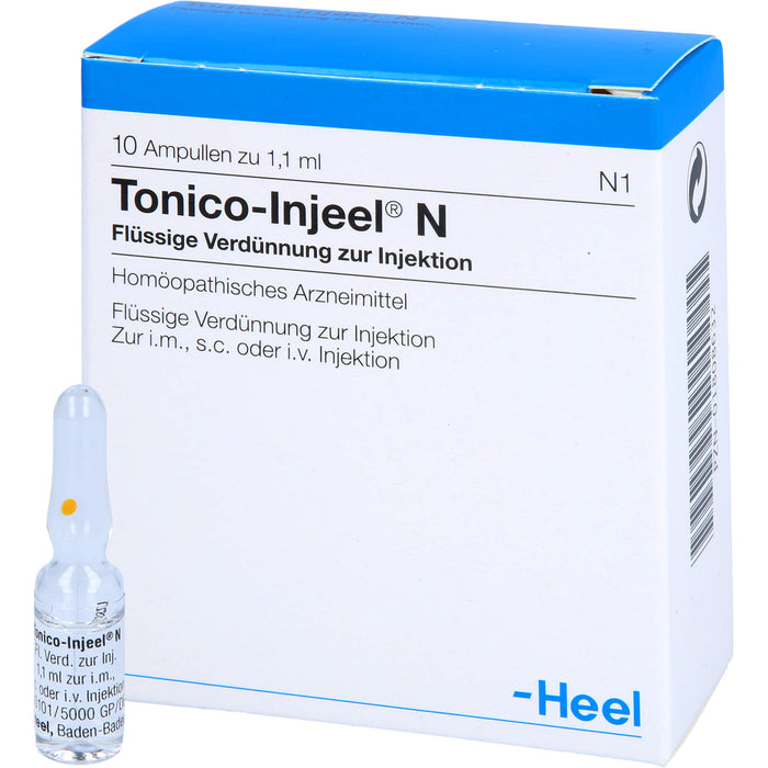 Tonico-Injeel N Inj.-Lsg., 10 pc Ampoules