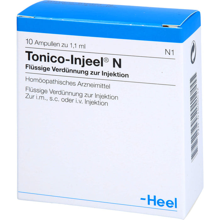 Tonico-Injeel N Inj.-Lsg., 10 pc Ampoules