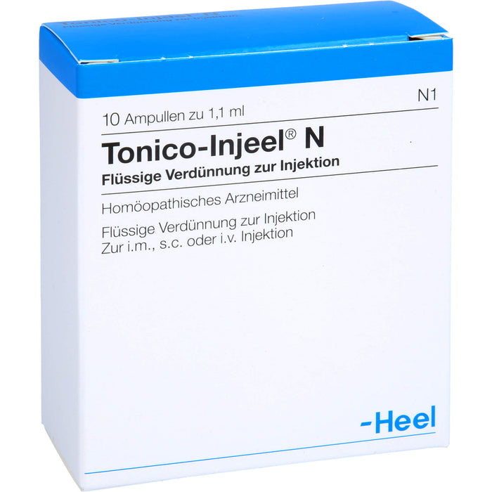 Tonico-Injeel N Inj.-Lsg., 10 pc Ampoules