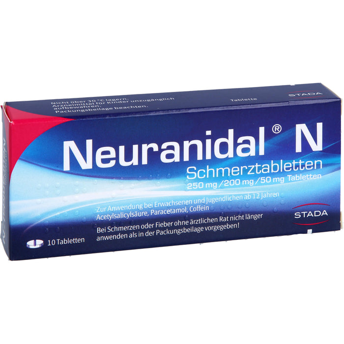 Neuranidal N Schmerztabletten, 10 pcs. Tablets