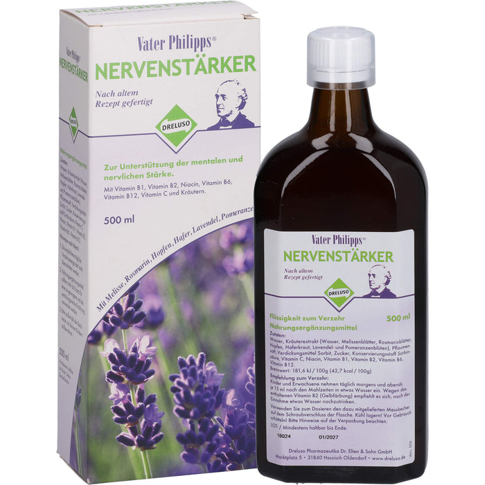 Vater Philipps Nervenstärker Flüssigkeit, 500 ml Solution