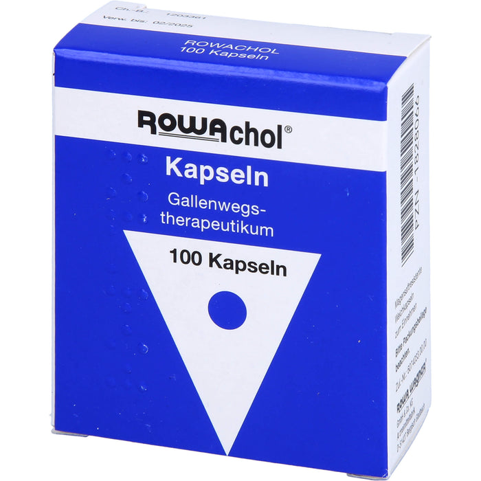 ROWAchol Kapseln Gallenwegstherapeutikum, 100.0 St. Kapseln