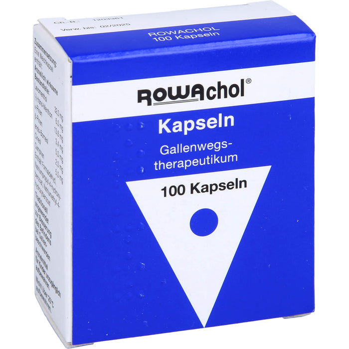 ROWAchol Kapseln Gallenwegstherapeutikum, 100.0 St. Kapseln