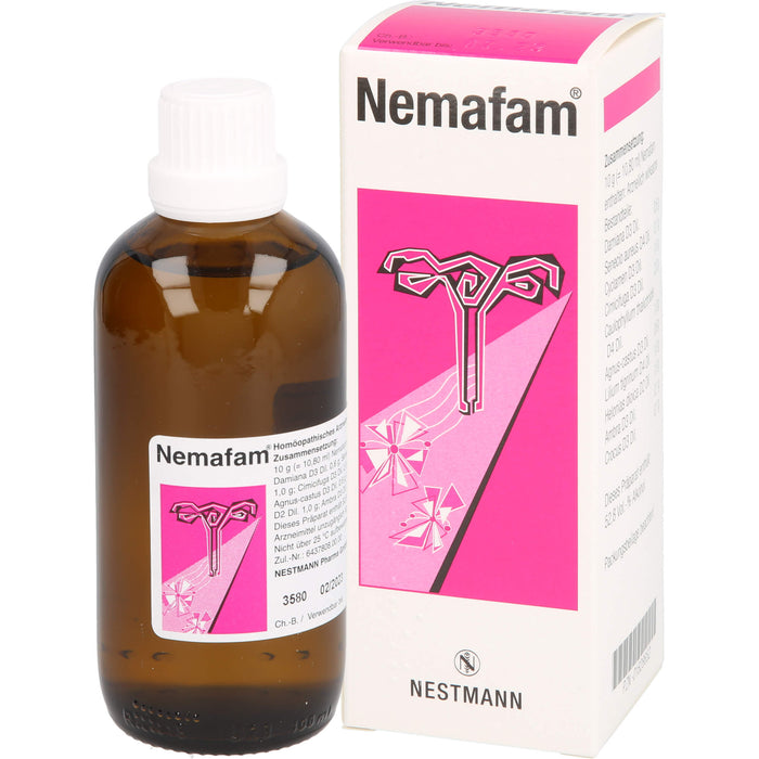 Nemafam Lösung bei nervösen Erkrankungen, 100 ml Lösung