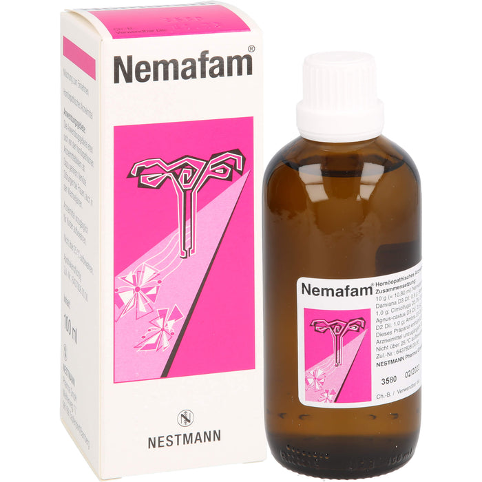 Nemafam Lösung bei nervösen Erkrankungen, 100 ml Lösung