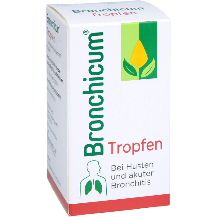 Bronchicum Tropfen bei Husten und akuter Bronchitis, 50 ml Lösung