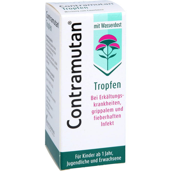 Contramutan Tropfen bei Erkältungskrankheiten, 20 ml Mischung