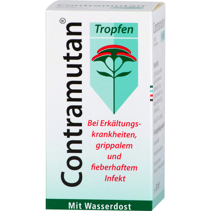Contramutan Tropfen bei Erkältungskrankheiten, 50 ml Mélange