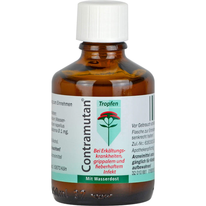 Contramutan Tropfen bei Erkältungskrankheiten, 50 ml Mélange