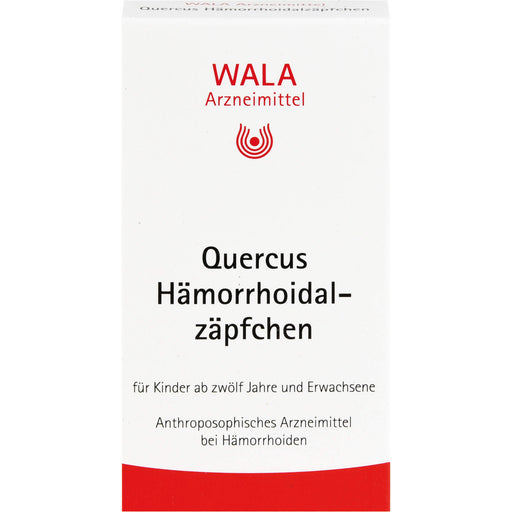 WALA Quercus Haemorrhoidalzäpfchen, 10 St. Zäpfchen