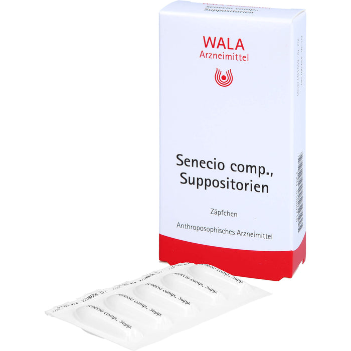 WALA Senecio comp. Zäpfchen, 10 pcs. Suppositories