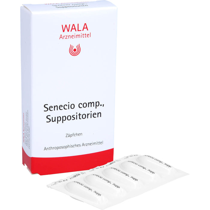 WALA Senecio comp. Zäpfchen, 10 pcs. Suppositories