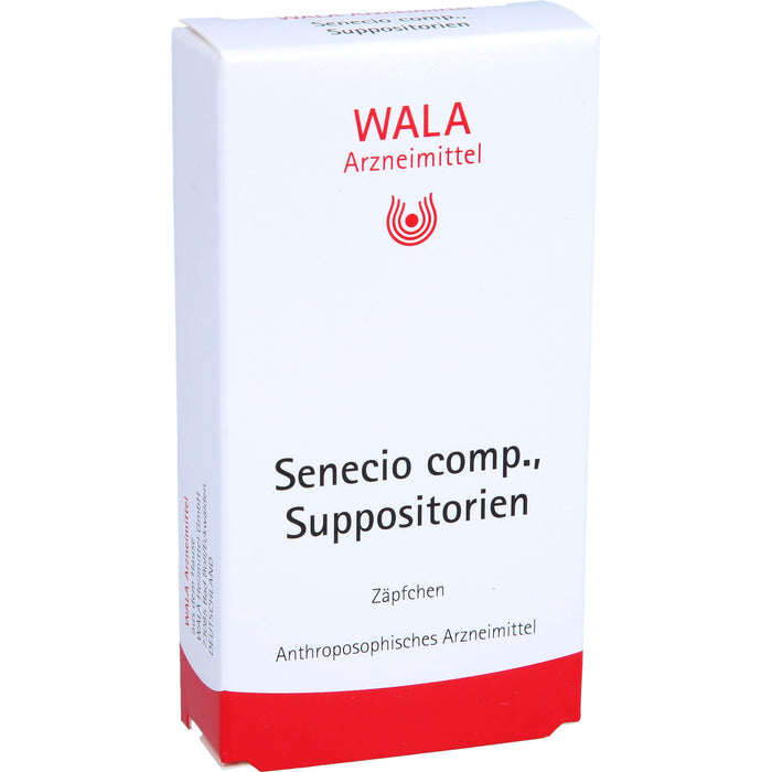 WALA Senecio comp. Zäpfchen, 10 pcs. Suppositories