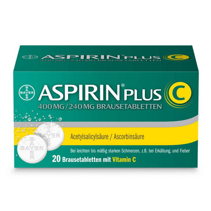 ASPIRIN plus C Brausetabletten, 20 St. Tabletten