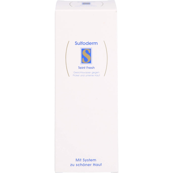 Sulfoderm S Teint Fresh Gesichtswasser, 150 ml LOT