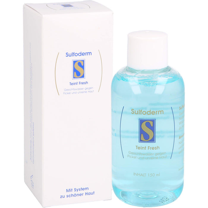 Sulfoderm S Teint Fresh Gesichtswasser, 150 ml LOT