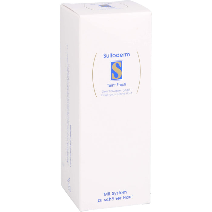 Sulfoderm S Teint Fresh Gesichtswasser, 150 ml LOT