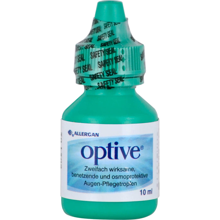 Optive zweifach wirksame, benetzende und osmoprotektive Augen-Pflegetropfen, 30 ml Solution