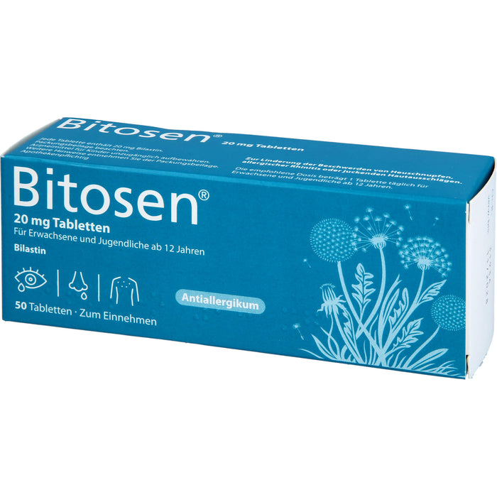 Bitosen 20 mg, 50 pc Tablettes