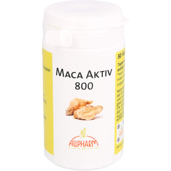 ALLPHARM Maca Aktiv 800 Kapseln, 50 St. Kapseln