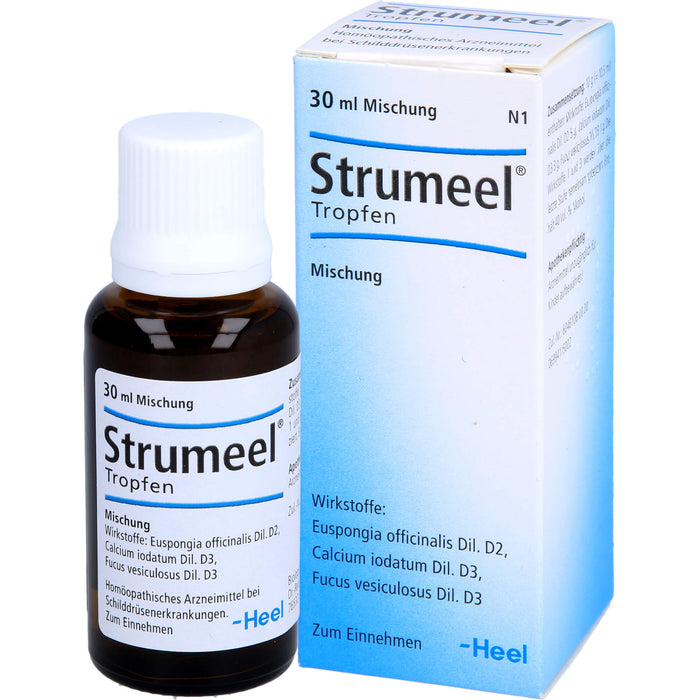 Strumeel Tropfen bei Schilddrüsenerkrankungen, 30 ml Solution
