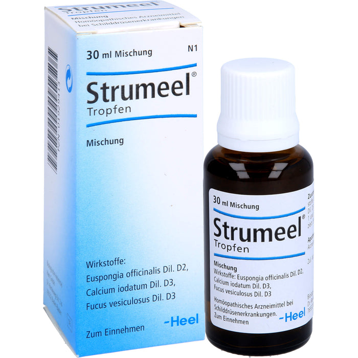 Strumeel Tropfen bei Schilddrüsenerkrankungen, 30 ml Solution