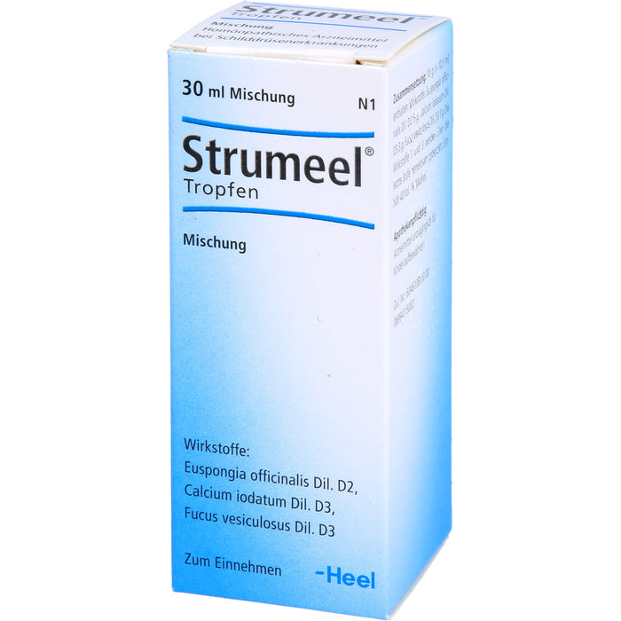 Strumeel Tropfen bei Schilddrüsenerkrankungen, 30 ml Solution