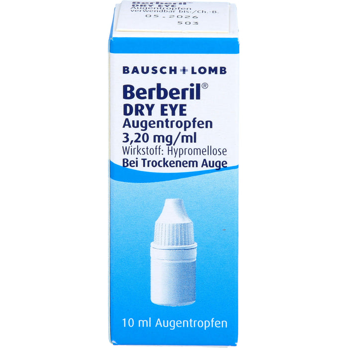 Berberil Dry Eye Augentropfen bei trockenem Auge, 10 ml Lösung