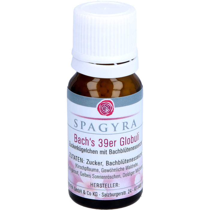 SPAGYRA Bachblüten Bach's 39er Globuli, 10 g Globules