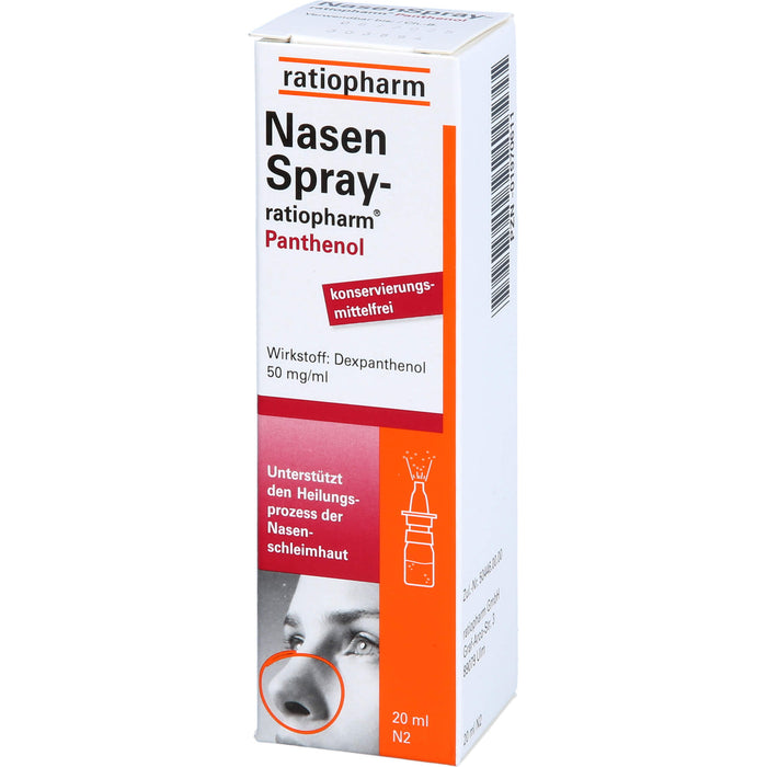NasenSpray-ratiopharm Panthenol, 20 ml Solution