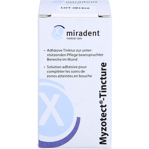 Myzotect Tinktur zur Unterstützung der Wundheilung im Mundraum, 5 ml Lösung