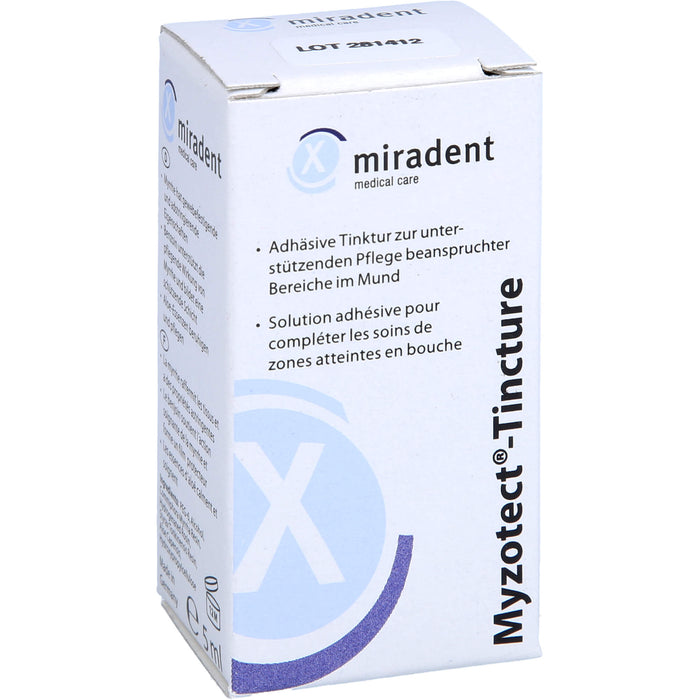 Myzotect Tinktur zur Unterstützung der Wundheilung im Mundraum, 5 ml Solution