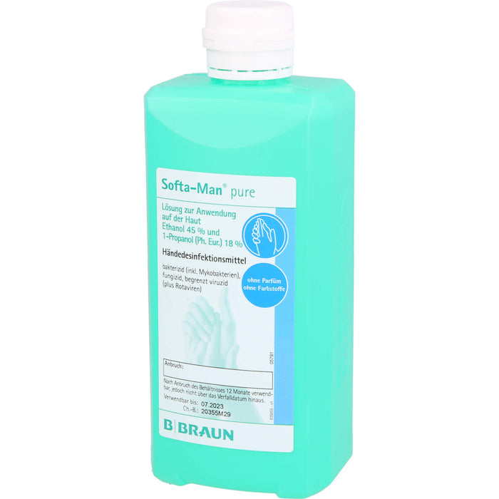 Softa-Man pure Händedesinfektionsmittel, 500 ml LOE