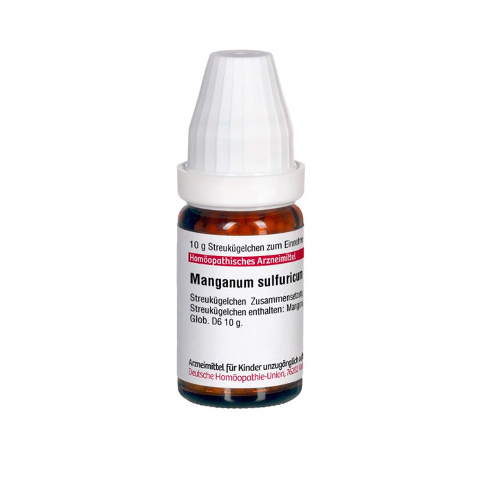 Manganum sulfuricum D6 DHU Globuli, 10 g Globules