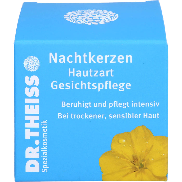 Dr.Theiss Nachtkerzen hautzart Gesichtspflege bei trockener, sensibler Haut, 50 g Creme