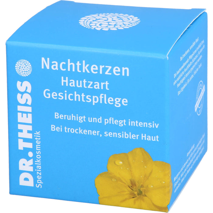 Dr.Theiss Nachtkerzen hautzart Gesichtspflege bei trockener, sensibler Haut, 50 g Creme