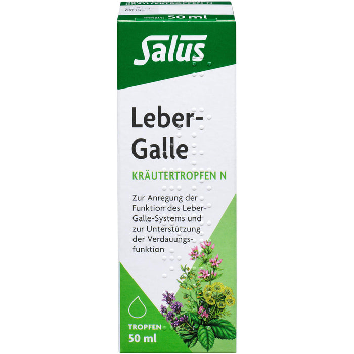 Salus Leber-Galle-Kräutertropfen N, 50 ml Lösung