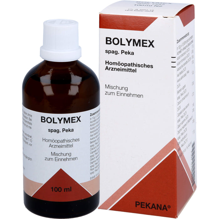 PEKANA Bolymex Spag. Peka Tropfen, 100 ml Lösung