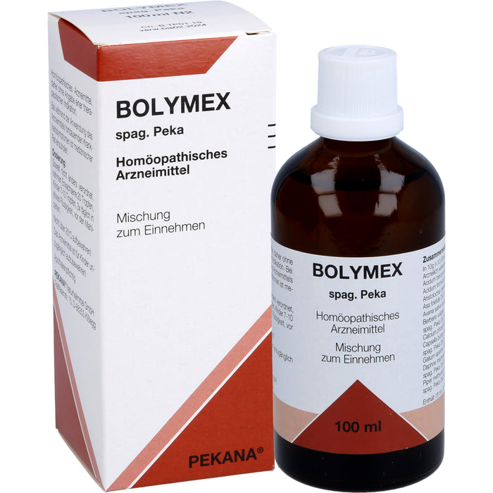 PEKANA Bolymex Spag. Peka Tropfen, 100 ml Lösung